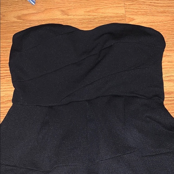 Black strapless dress - Picture 2 of 3